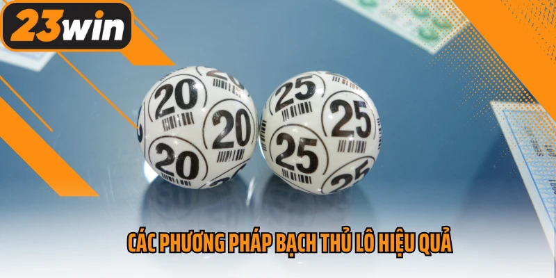 Các phương pháp bạch thủ lô hiệu quả