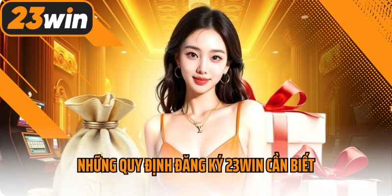Những quy định đăng ký 23win cần biết